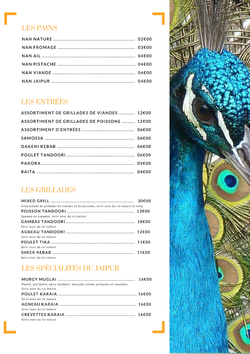 Menu Le Jaipur-2